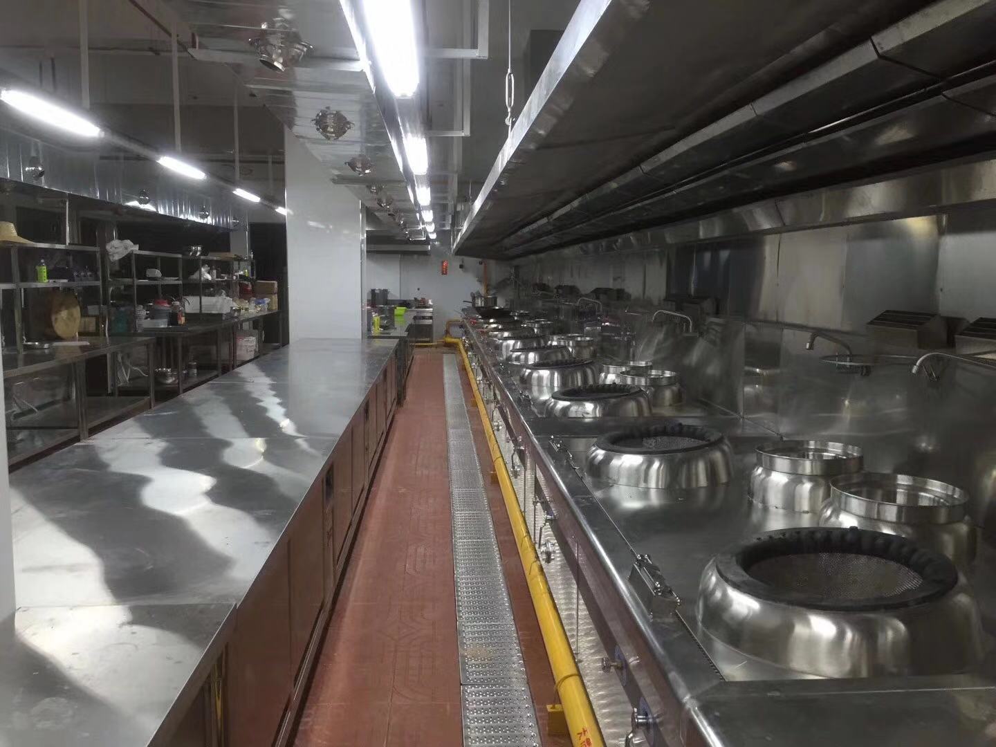 广州市广核机关食堂成套商用厨房设备工程项目设计安装